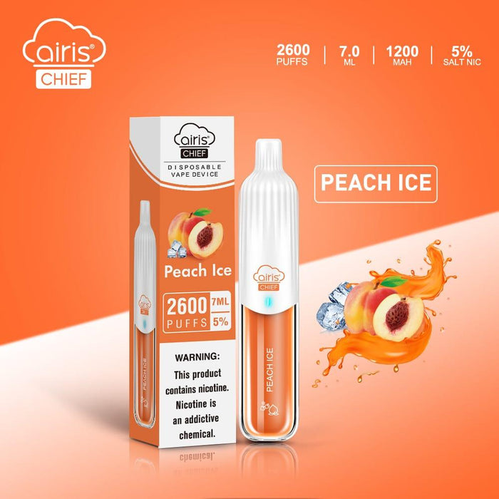 Airis Chief 2600 Puff Disposable Vape Wholesale 1vapewholesale