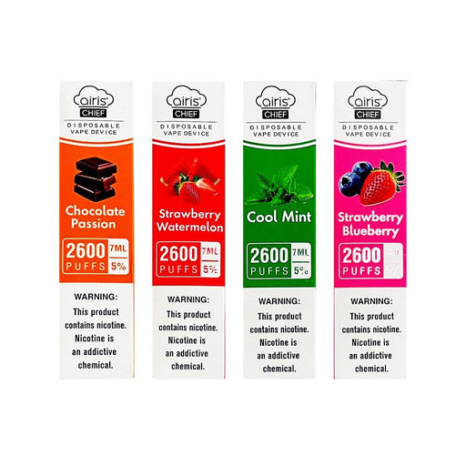 Airis Chief 2600 Puff Disposable Vape Wholesale 1vapewholesale